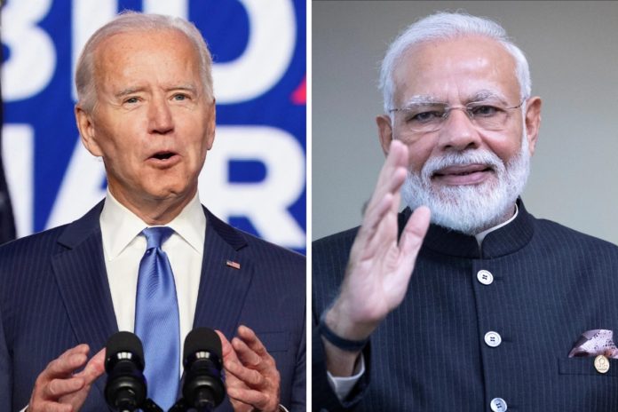 Joe Biden-PM Modi