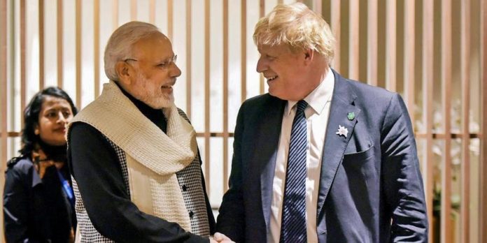 Narendra Modi-Boris Johnson